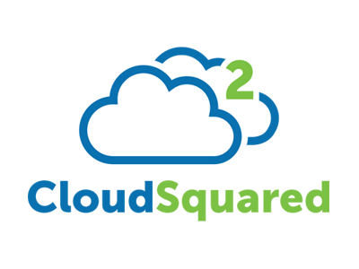 CloudSquared logo logo weather