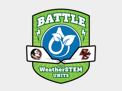 Battle of the WeatherSTEM Units logo weather