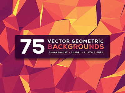 75 Vector Geometric Backgrounds abstract abstract backgrounds backgrounds creative geometric illustrator patterns photoshop polygon texture vector web backgrounds