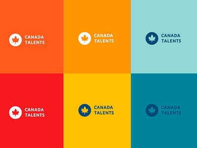 Canada Talents logotipe branding canada graphic design logo noncommercial vector