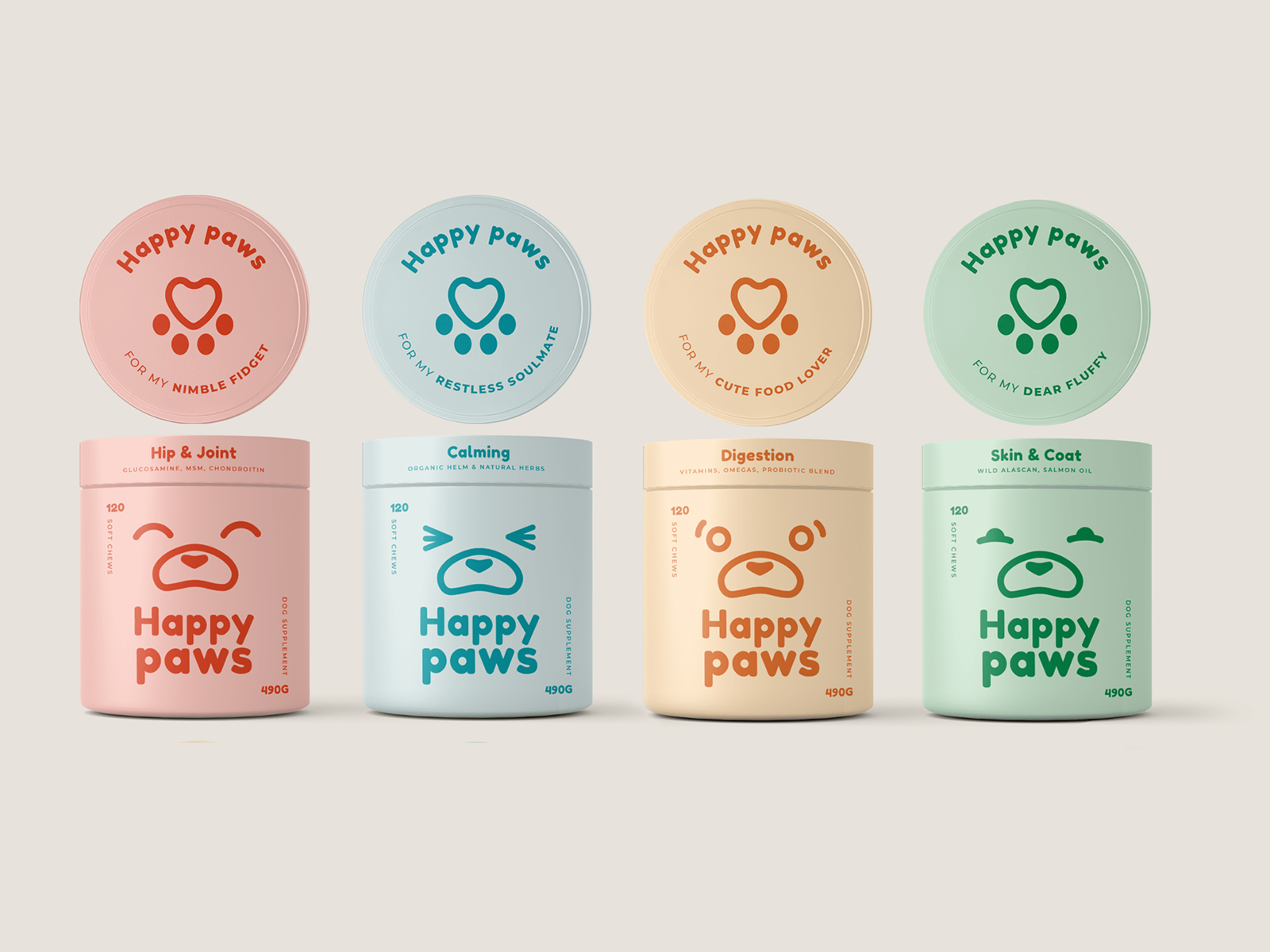 Happy Paws package concept by Olena Liakhovska on Dribbble