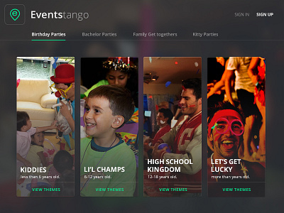 Events Tango - Categories 2014 events party pictures plan web