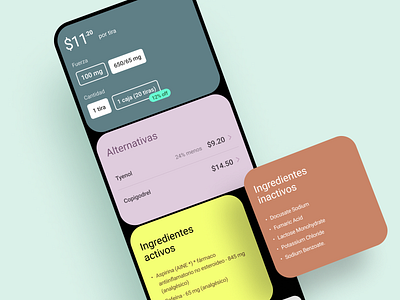 FastFarma - Product Details Page healthcare ios mobile pharmacy