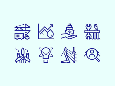 Rotterdam Maritime Capital of Europe Icons