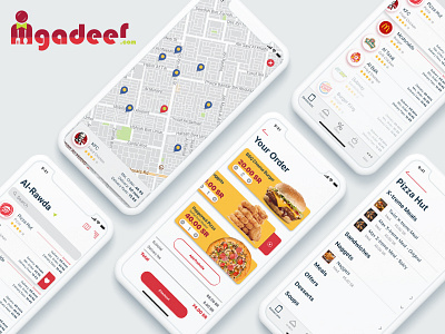 Food Ordering app food foodordering ios11 iphonex ordering
