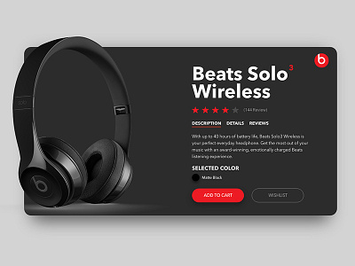 Beats product Card