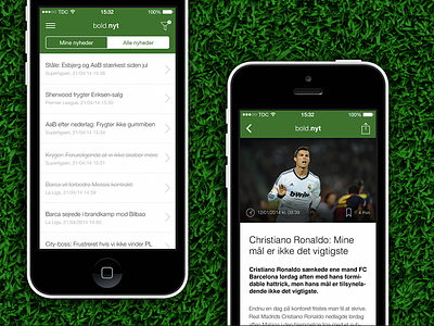 iOS App Design Proposal app design proposal flat football ios ios7 soccer