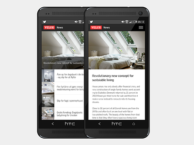 Velux Installer for Android android app article htc news