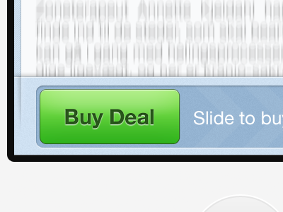 Slide to buy app button buy cta design green ios iphone slide slider