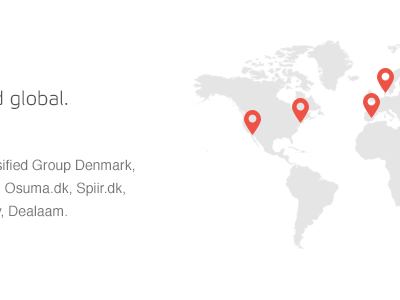 New portfolio (WIP) clients globe light map map pin pin ui webdesign world map