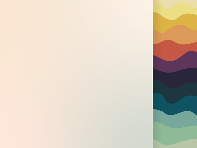 Mockup colorful wave pattern background vector backdrop background colourful design illustration mockup rainy vector