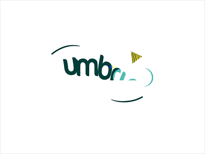 Logo Animation for Umbric 2d after effects animation color data geometry gif green letter animation logo loop motion shapes smooth textures typeface typogaphy uiux yellow