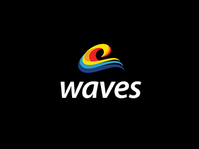 Logo Intro Wave 2d 3d adobe premiere after effects animation colorful gif lettering liquid logo loop motion rainbow reveal smooth sound typeface typography vector wave