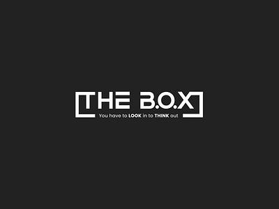 THE BOX Logo Animation 2d after effects animation color fresh geometric gif glitch lettering logo loop motion music shapes style technology texture typography urban vector