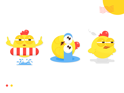 icon-animals ai chicken icon sketch ui ux yellow