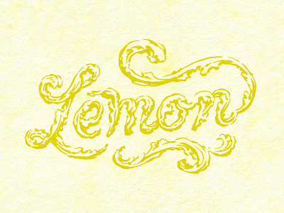 Lemon Lettering