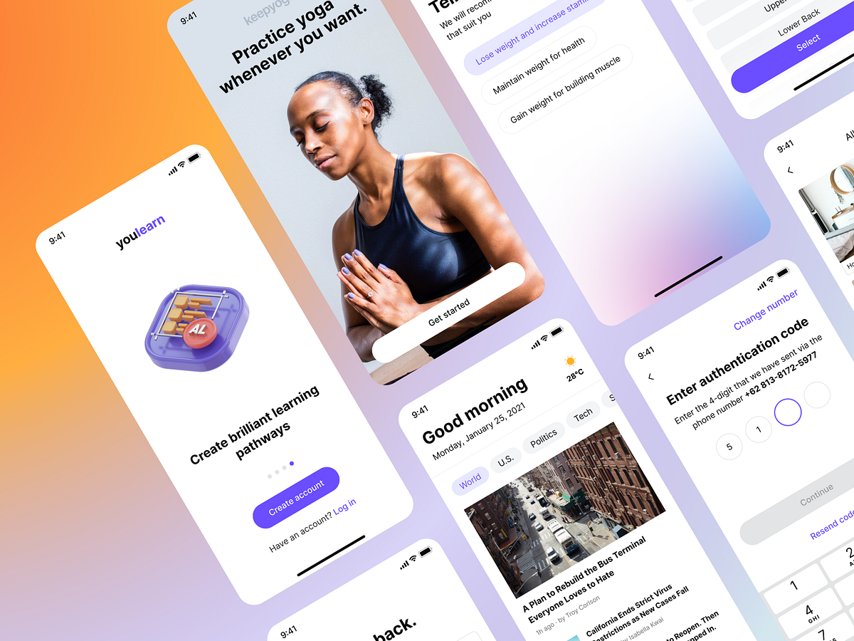 Free UI Component Library for Adobe XD by juinal william on Dribbble
