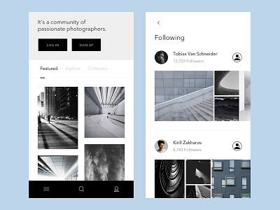 Community Of Photographers App