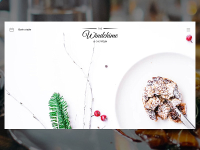 Windchime Restaurant Website