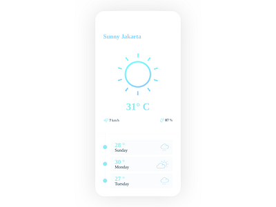 Weather App Concept