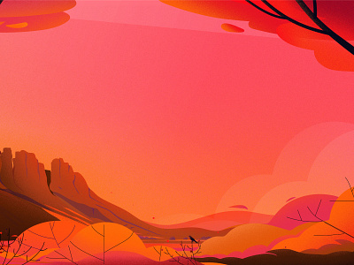 Desert by Febin Raj on Dribbble