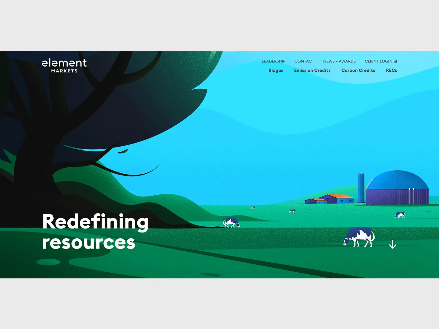 Innovative Environmental Website Design for Sustainable Solutions