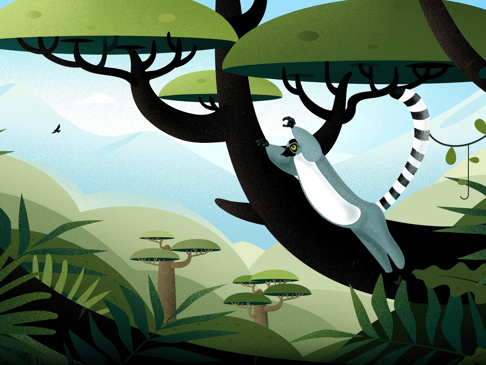 The Tale of Madagascar by Febin Raj on Dribbble