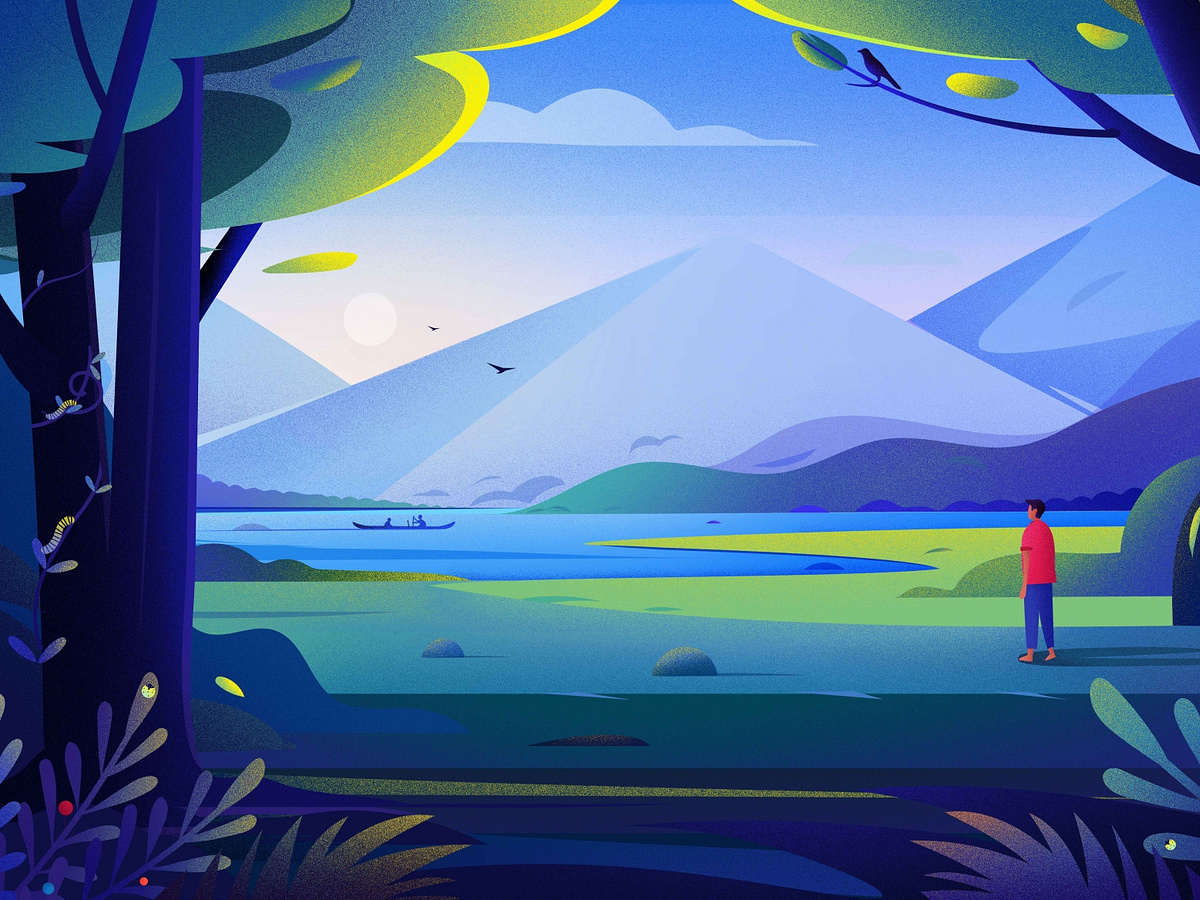 Nature by Febin Raj on Dribbble