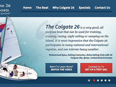 Colgate 26 Site Design