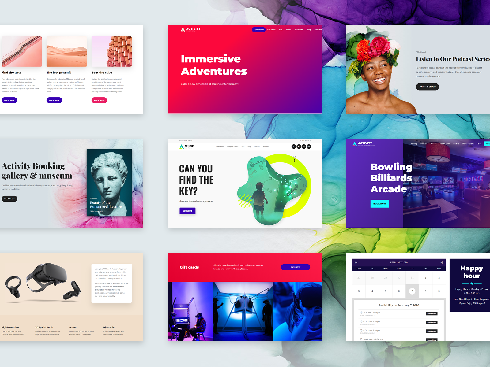 Activity Booking WordPress Theme by themeenergy on Dribbble
