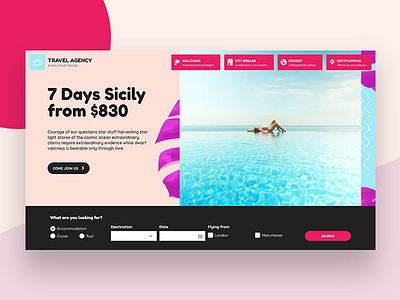 Travel Agency WordPress Theme agency booking booking system colorful creative cruise hotel hotel booking memphis reservation template tour tourism travel travel agency traveling vacation webdesign wordpress wordpress theme