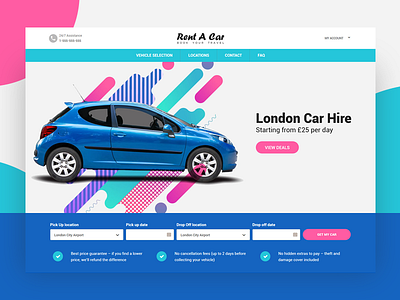 Rent A Car WordPress Theme