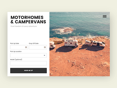 Motorhomes & Campervans WordPress Theme