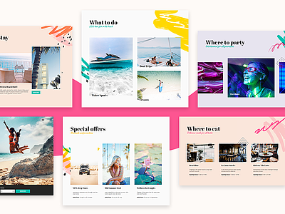 Beach Resort beach booking booking system colorful holiday homepage hotel hotel booking hotel branding landing page resort sea summer tourism tours travel vacation watersports wordpress wordpress theme