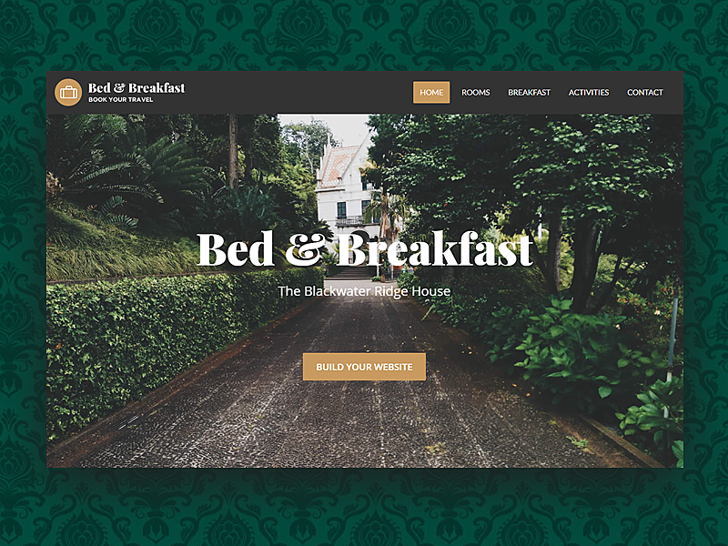 Bed And Breakfast WordPress Theme By Themeenergy On Dribbble