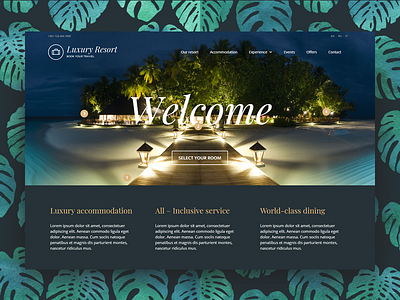 Luxury Hotel WordPress Theme