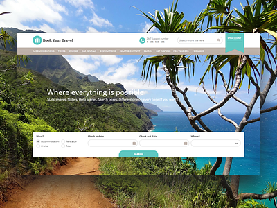 Book Your Travel - Online Booking WordPress Theme booking system car rental cruise home page hotel booking landing page rent a car responsive room booking search themeforest timeless tour booking tour guide tour operator tourism travel travel agency website concept wordpress theme