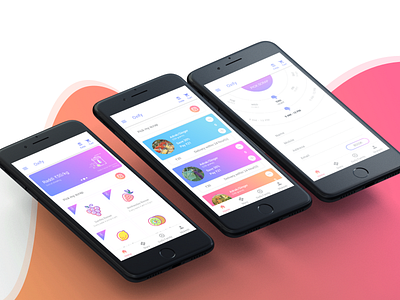 #3 Oxify for Scrap app clean colourful design ecommerce ios minimal points scrap sketch ui ux