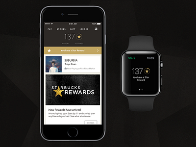 Starbucks 4.0 apple watch coffee ios iphone starbucks watchos watch