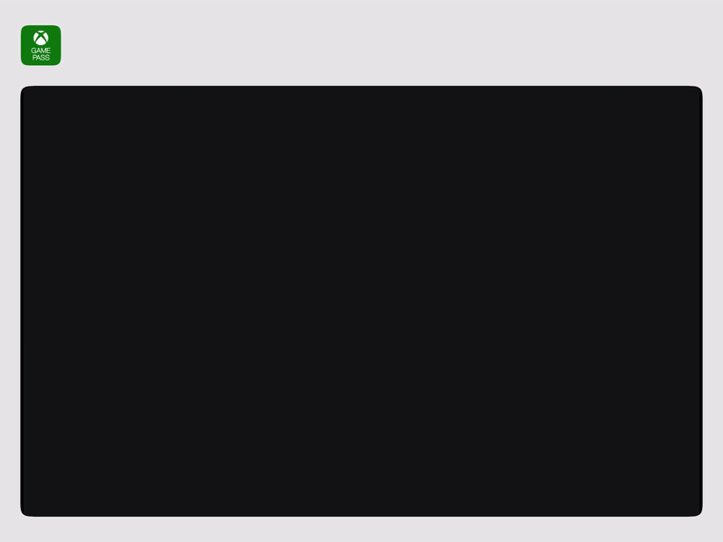 Xbox Game Pass - Cloud Gaming Windows and MacOS client Animated!