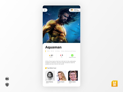 IMDB - Aquaman page