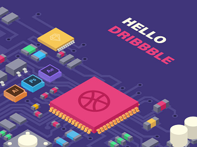 Hello dribbble dribbble hello