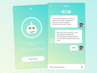Direct Messaging bot chat chatbot dailyui messaging ui