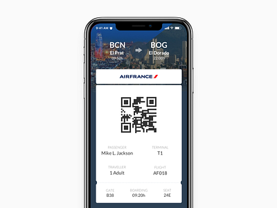 Boarding Pass airline boarding pass daily ui daily ui 024