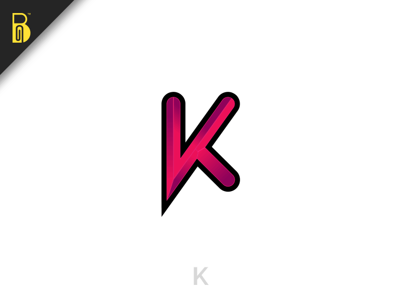 K Monogram animation brand identity brand identity design branding corporate branding design flat gif illustration illustrator cc lettering logo logo branding logo design minimal photoshop type typography vector