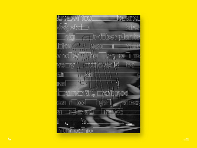 49/50 abstract art bw design poster print