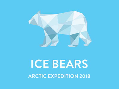 Inspirato Arctic Logo arctic expedition branding inspirato logo polar bear travel