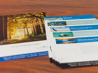 Alliant National - Inserts corporate identity marketing collateral