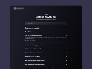 Browse thousands of Faq UI images for design inspiration | Dribbble