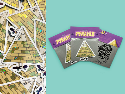 MYSTIC PYRAMID Sticker Pack